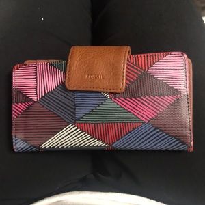 Fossil Emma clip wallet